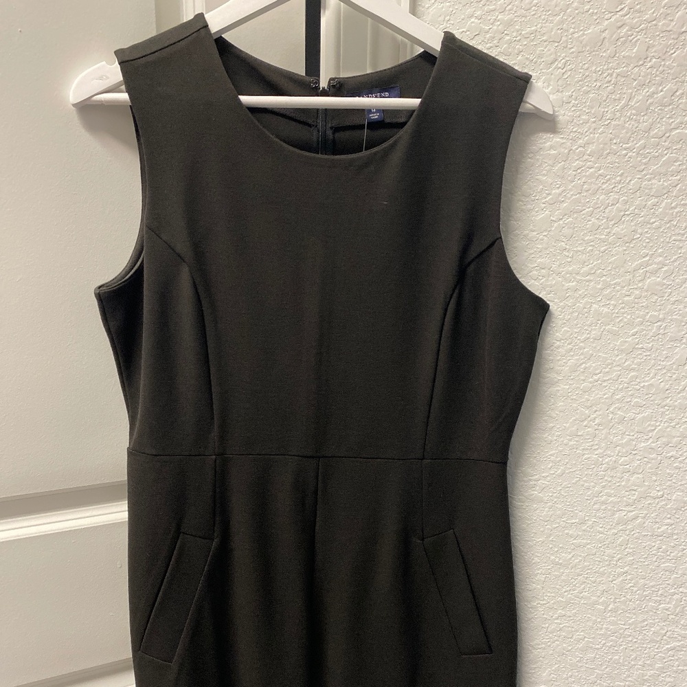 Simple Black Work Dress